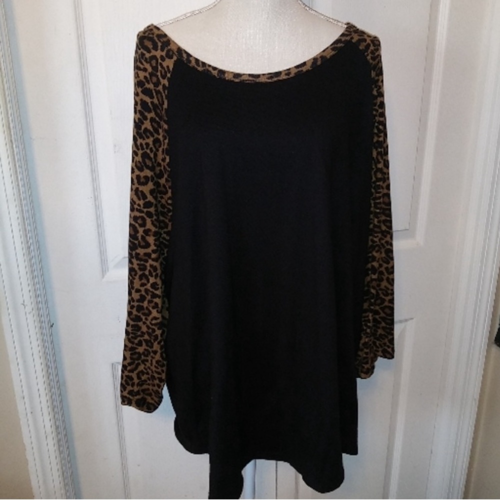 Cheetah Baseball Tee